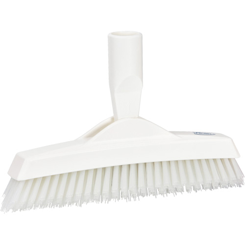 Grout Brush, Stiff Bristles, 9-1/4" Long, White Brunswick Fyr & Safety