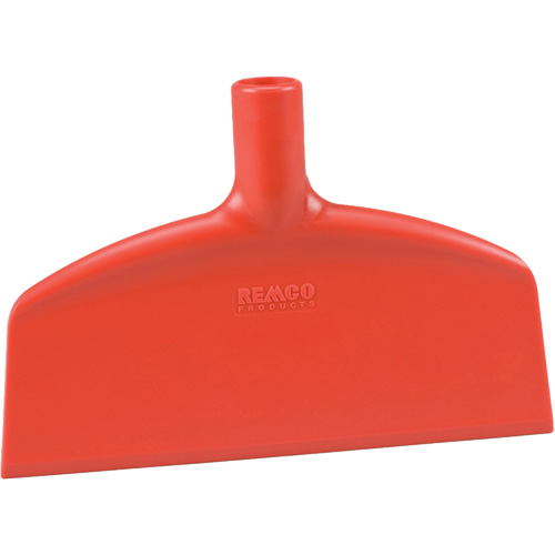 Racloir en nylon pour planchers, Rouge, 10-1/4" la x 7" lo Brunswick Fyr & Safety