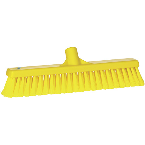 Balai-brosse pour particules fines, Crins Fin/&agrave; bout ouvrant, 16-1/4", Polypropyl&egrave;ne, Jaune Brunswick Fyr & Safety