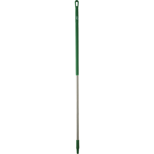 Handle, Broom/Brush/Pad Holder/Scraper/Squeegee, Green, Ergonomic, 59" L Brunswick Fyr & Safety