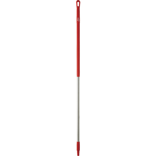 Handle, Broom/Brush/Pad Holder/Scraper/Squeegee, Red, Ergonomic, 59" L Brunswick Fyr & Safety