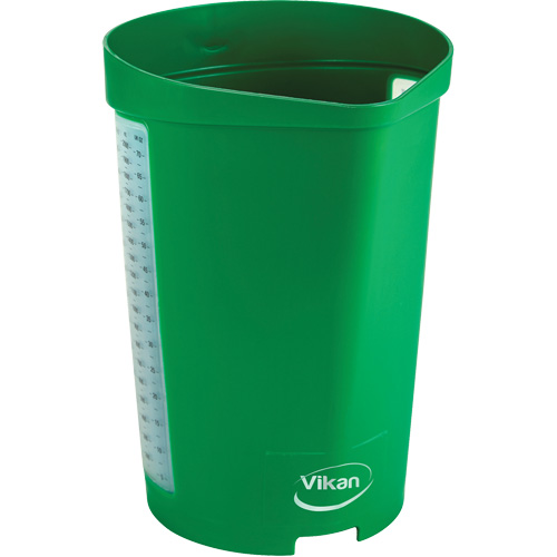 Measuring Jug, Plastic, Green, 65 oz. Brunswick Fyr & Safety