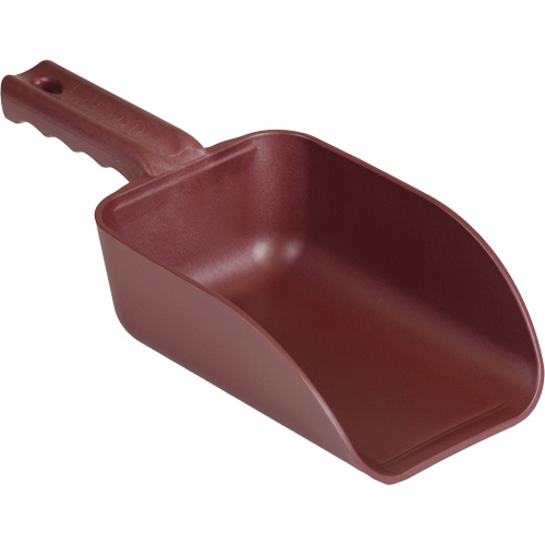 Metal Detectable Hand Scoop, Plastic, Red, 32 oz. Brunswick Fyr & Safety