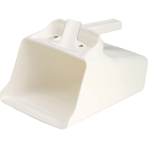 Mega Dipper Scoop, Plastic, White, 128 oz. Brunswick Fyr & Safety
