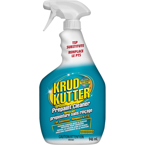 Nettoyant pour pr&eacute;peinture sans rinçage Substitut TSP Krud Kutter, 946 ml, Bouteille &agrave; g&acirc;chette Brunswick Fyr & Safety