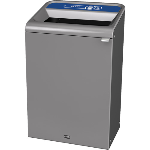 Conteneur pour d&eacute;chets de papier Configure, Vrac/Bord de rue/De bureau, Acier, 33 gal. US Brunswick Fyr & Safety