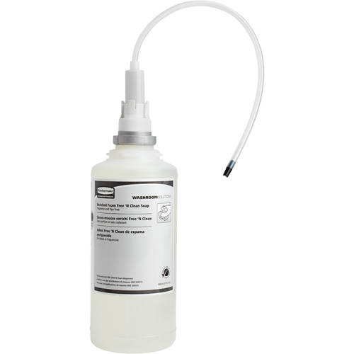 Recharge de savon mousse sans parfum ni colorant pour les mains OneShot, Mousse, 1600 ml, Sans parfum Brunswick Fyr & Safety