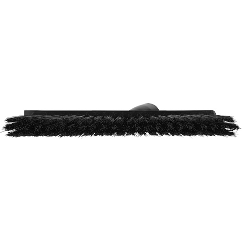 Balai biseaut&eacute; avec pas de vis inclin&eacute;, Crins Moyen, 10", Polyester, Noir Brunswick Fyr & Safety