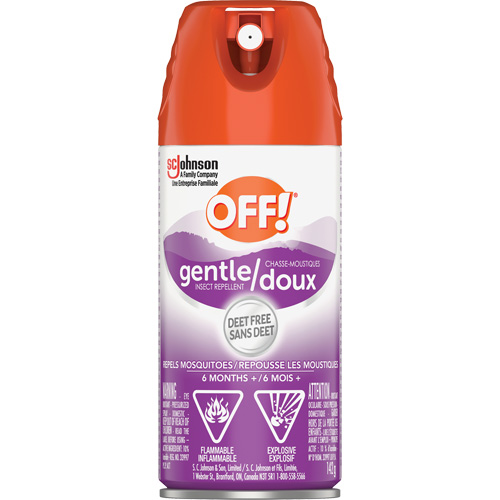 Off!&reg; Gentle Insect Repellent, DEET Free, Aerosol, 142 g Brunswick Fyr & Safety
