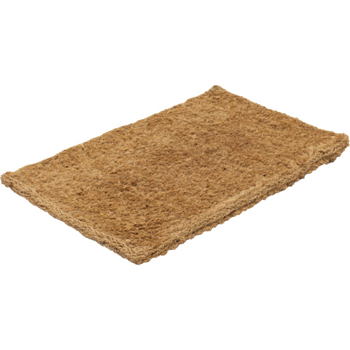 Tapis coco int&eacute;rieur/ext&eacute;rieur, Grattoir, 1-1/2' x 2-1/2' x 1-3/8", Naturel Brunswick Fyr & Safety