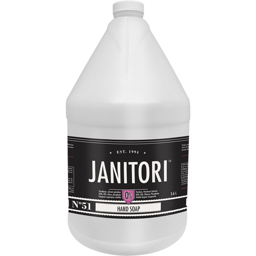 Savon &agrave; main Janitori, Mousse, 4 L, Parfum&eacute; Brunswick Fyr & Safety