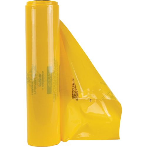 Doublures pour d&eacute;chets dangereux, Amiante, 40" lo x 26" la, 3 mils Brunswick Fyr & Safety