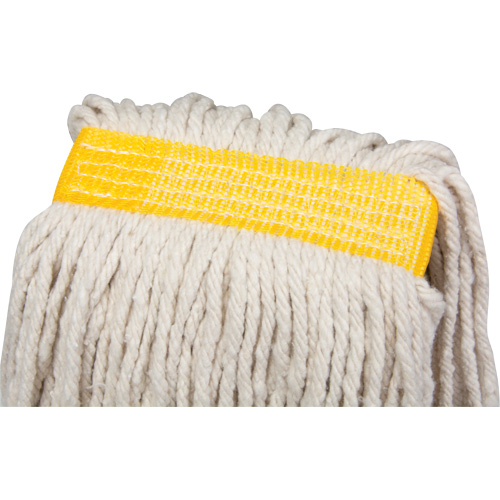Wet Floor Mop, Cotton, 24 oz., Cut Style Brunswick Fyr & Safety