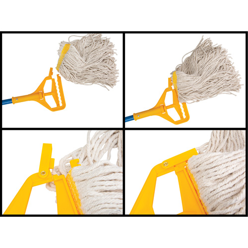 Poign&eacute;e avec agrafe, Fibre de verre/Plastique, Pointe Barri&egrave;re ouverte, 60" lo Brunswick Fyr & Safety