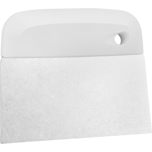 Flexible Stainless Steel Dough Cutter/Scraper, White, 4-1/2" W x 5-3/4" L Brunswick Fyr & Safety