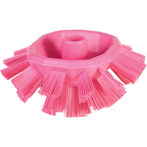 Brosse UST pour cuves, Soies Ferme, Longueur de 7-1/2", Rose Brunswick Fyr & Safety