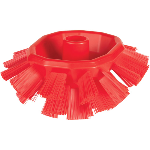 Brosse UST pour cuves, Soies Ferme, Longueur de 7-1/2", Rouge Brunswick Fyr & Safety