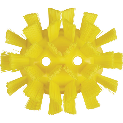 Brosse UST pour cuves, Soies Ferme, Longueur de 7-1/2", Jaune Brunswick Fyr & Safety