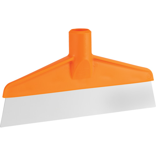 Table & Floor Scraper, Orange, 9-3/5" W x 1-1/5" L Brunswick Fyr & Safety