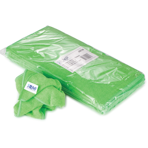 Chiffon de d&eacute;poussi&eacute;rage et nettoyage, Microfibre, Vert Brunswick Fyr & Safety