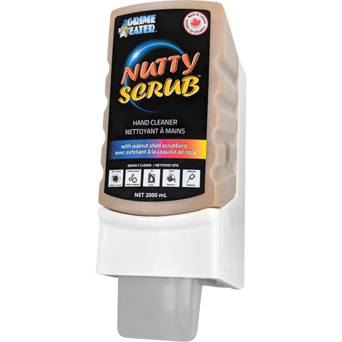 Nutty Scrub Hand Cleaner with Walnut Shell Scrubbers, Pumice, 2000 ml, Plastic Cartridge, Unscented Brunswick Fyr & Safety