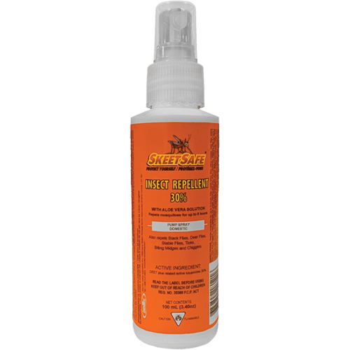 Insectifuge, DEET &agrave; 30 %, Vaporisateur, 100 ml Brunswick Fyr & Safety