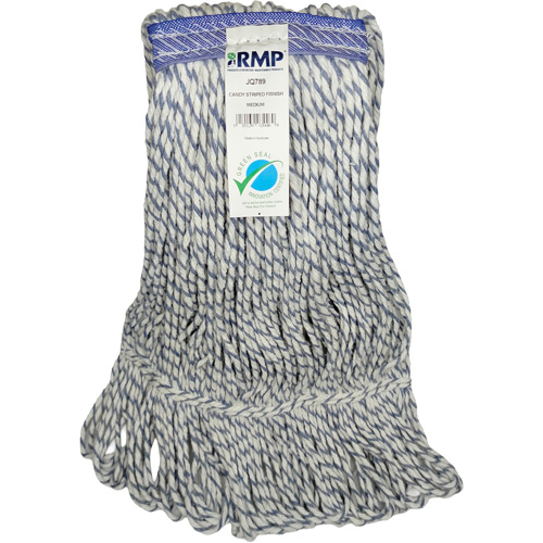 T&ecirc;te de vadrouille ray&eacute;e, Finition de plancher, Synth&eacute;tique, Style Boucle Brunswick Fyr & Safety