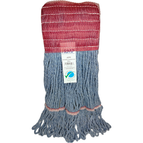 T&ecirc;te de vadrouille &agrave; bande large, Antimicrobien/Finition de plancher/Sp&eacute;cialis&eacute;, Coton/Rayonne/Synth&eacute;tique, Style Boucle Brunswick Fyr & Safety