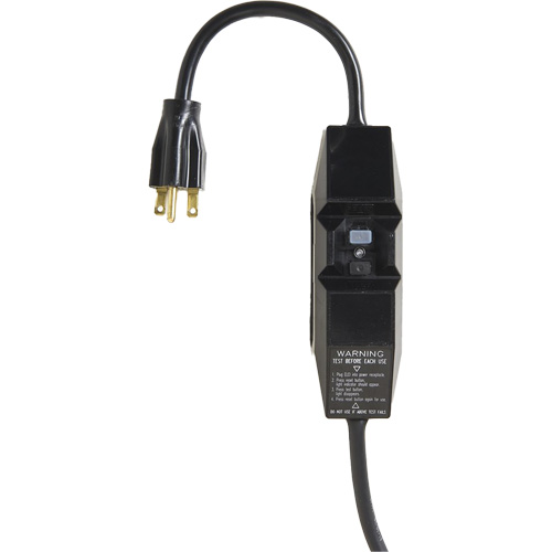 Bloc dalimentation 120 V avec dispositif de protection contre les fuites de courant pour tapis industriels PRO Brunswick Fyr & Safety