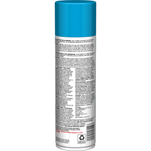 Nettoyant pour vitres Pro Line sans ammoniaque, au parfum frais, 19 oz., Canette a&eacute;rosol Brunswick Fyr & Safety