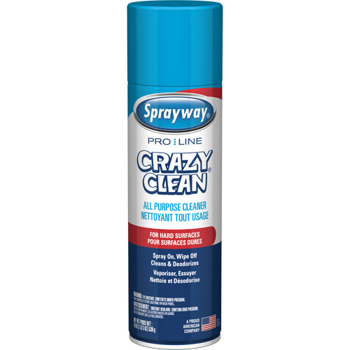 Pro Line Crazy Clean&reg; All Purpose Crazy Cleaner, 19 oz., Aerosol Can Brunswick Fyr & Safety