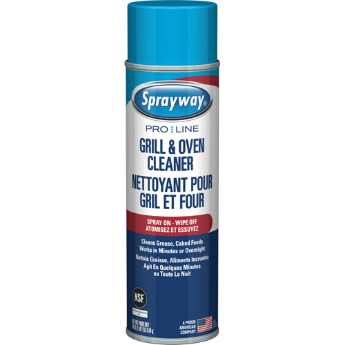 Industrial Strength Grill & Oven Cleaner, 20 oz., Aerosol Can Brunswick Fyr & Safety
