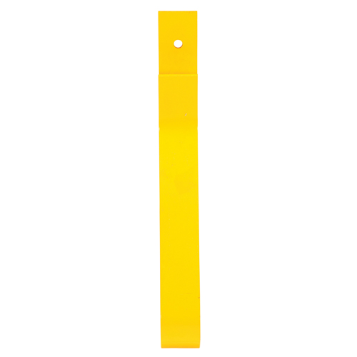 Poteau de garde-corps, Acier, 10-3/4" lo x 24" h, Jaune Brunswick Fyr & Safety