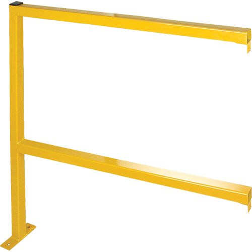 Perimeter Guards - Tubular Style, 94" W x 49-1/2" H, Yellow Brunswick Fyr & Safety