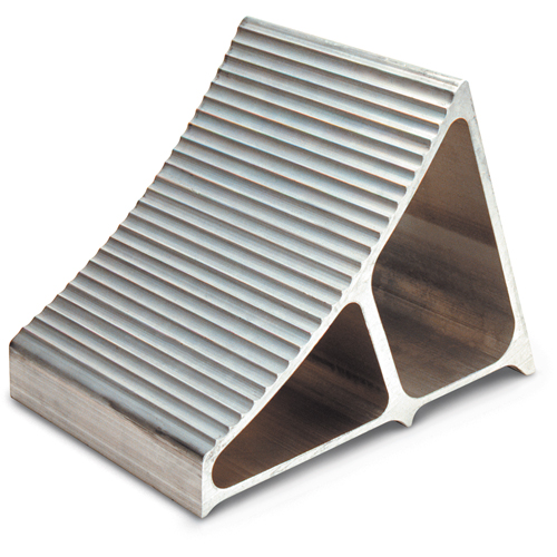 Aluminum Wheel Chocks, 7" W x 11-1/2" D x 8" H Brunswick Fyr & Safety