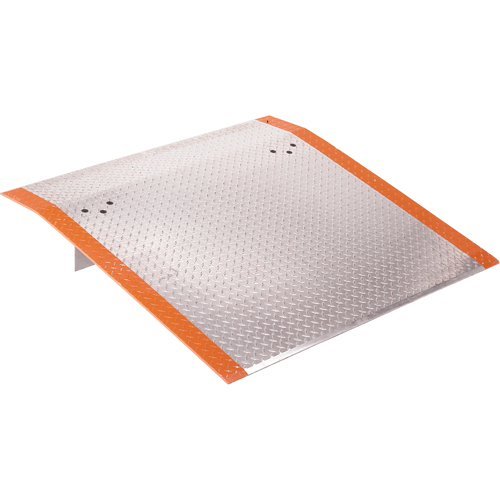 Aluminum Dockplates, 1500 lbs. Load Capacity, 60" L x 48" W x 11" H Brunswick Fyr & Safety