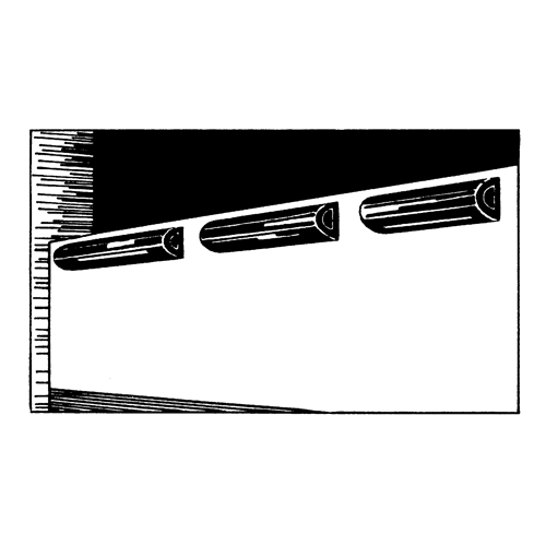 Extruded Rubber Dock Fenders, Rubber, 4-1/2" W x 12" L x 3-3/4" D Brunswick Fyr & Safety
