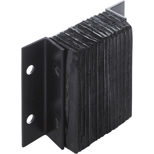 Butoirs de quai lamell&eacute;s, Horizontal, Caoutchouc, 12" la x 4" p x 10" h Brunswick Fyr & Safety