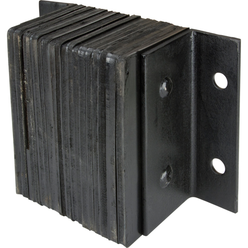 Butoirs de quai lamell&eacute;s, Horizontal, Caoutchouc, 12" la x 6" p x 10" h Brunswick Fyr & Safety