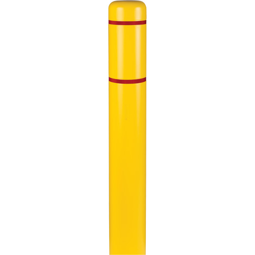Capuchons en polyethylene pour borne de protection, 6-5/8" dia. x 52" l, Jaune Brunswick Fyr & Safety