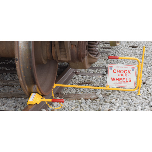 Combo cale &agrave; rail unique et rail pour drapeau Brunswick Fyr & Safety