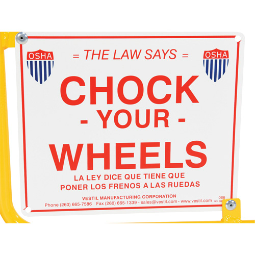 Cale &agrave; rail pour drapeau Brunswick Fyr & Safety