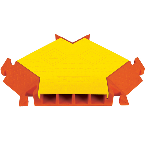 Protecteurs de c&acirc;bles &agrave; 4 canaux Linebacker pour usage g&eacute;n&eacute;ral, connecteur Y Brunswick Fyr & Safety