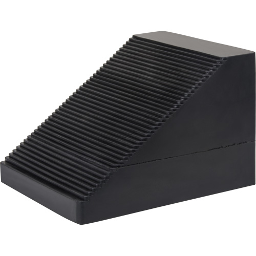 Cale de roue, 10-5/8" x 8-5/8 x 7", Noir Brunswick Fyr & Safety