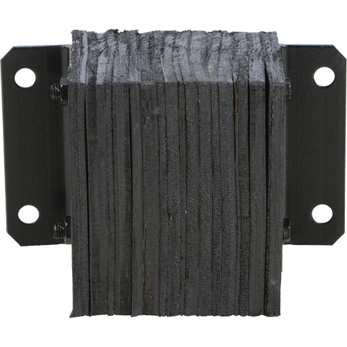 Butoir de quai lamell&eacute;, Horizontal, Caoutchouc, 12" la x 6" p x 10" h Brunswick Fyr & Safety