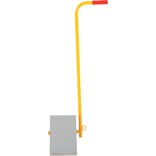 Aluminum Wheel Chock With Handle, 7" W x 11-7/8" D x 7-11/16" H Brunswick Fyr & Safety