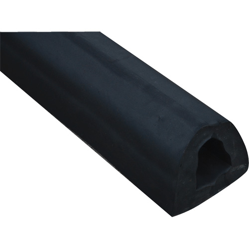Extruded Rubber Bumper, Rubber, 4-1/8" W x 120" L x 3-7/8" D Brunswick Fyr & Safety