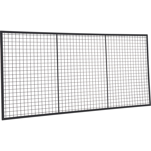 Wire Mesh Partition Panel, 4' H x 8' W Brunswick Fyr & Safety