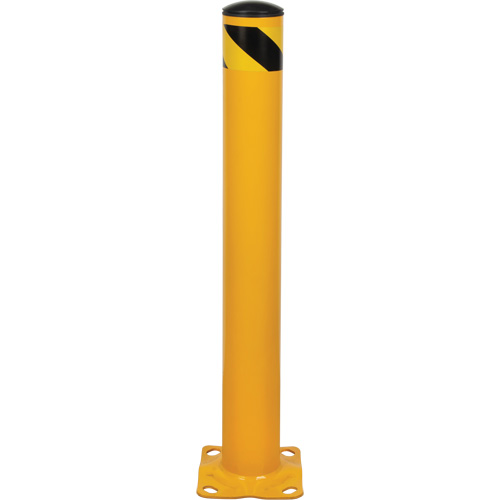 Butoir, Acier, 36" h x 4-1/2" la, Jaune Brunswick Fyr & Safety