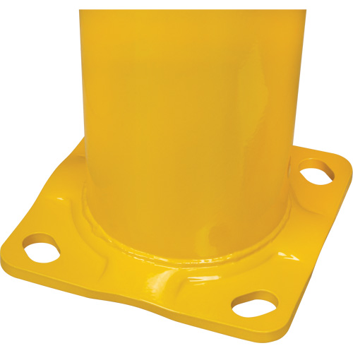 Safety Bollard, Steel, 36" H x 5-1/2" W, Yellow Brunswick Fyr & Safety